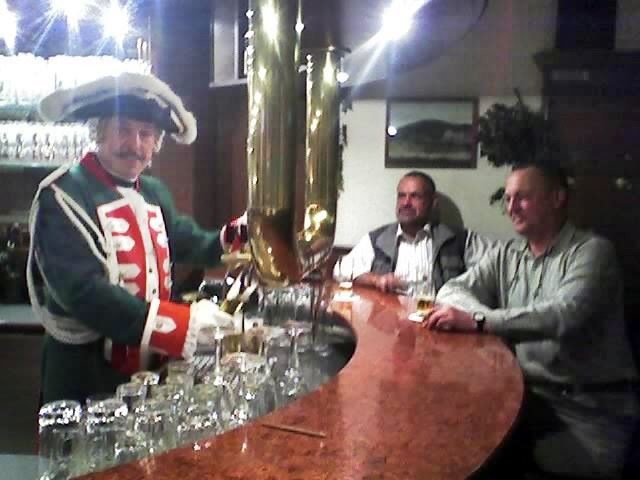 Baron von Münchhausen an der Theke bei uns 